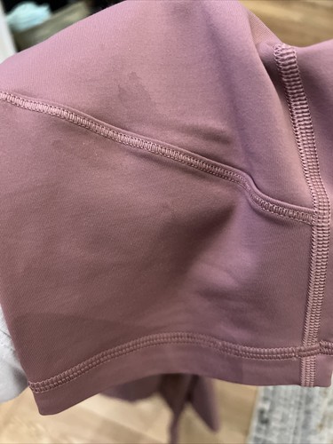 Leggings Lululemon Donna All The Right Places Crop II Rosa Malva 10 $118 SNHR - Foto 2 di 7