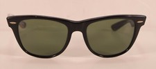 Vintage Bausch Lomb B L Ray Ban USA Wayfarer II Black Frames