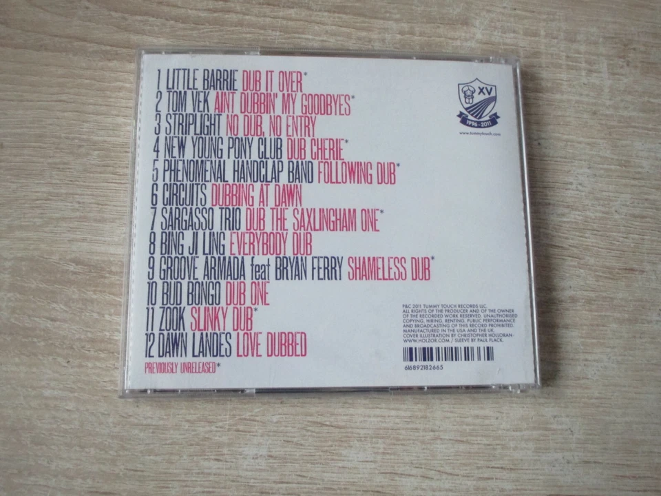 15 Years Of Tommy Touch Records In Dub CD Album - Bild 2 von 2