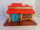 Vintage Fisher Price Western Ranch Building / Play Set House