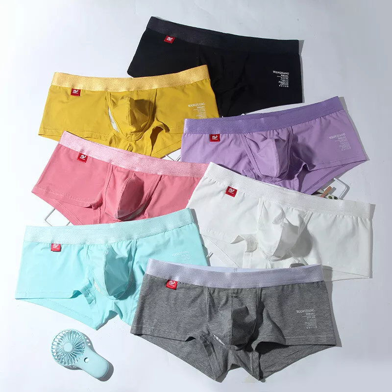 Sport Men Underwear Shorts Boxer Briefs Bulge Pouch Design Boxers Seamless Brief