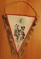 Vintage 1989 Sofia Power Transformers Factory Pennant Wimpel Elprom