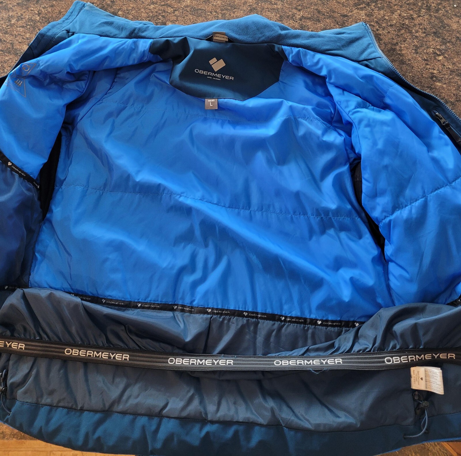 Obermeyer ski jacket mens large eBay