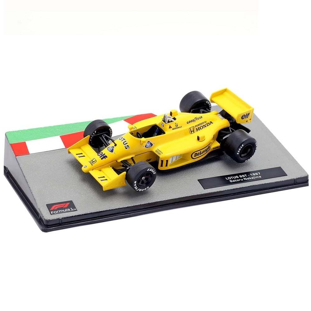 Lotus 99T F1 1987 - Satoru Nakajima - Modèle Diecast 1:43 Ixo - Neuf En Vitrine