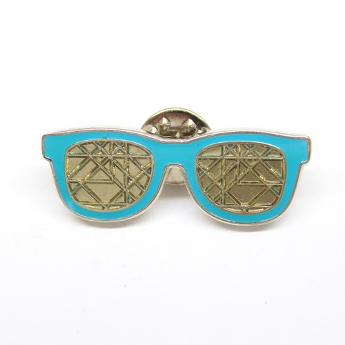 Blue Stylish Glasses Pin American Optometric Association Lapel Collectible