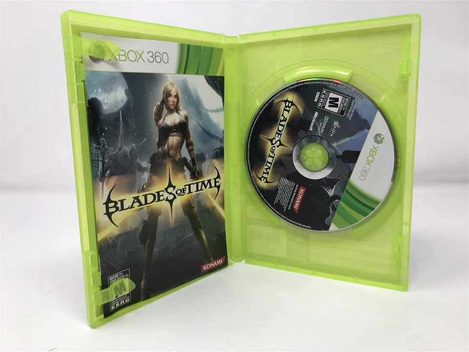 Blades of Time (2012) - Microsoft Xbox 360 - Complete In Box CIB - Image 2 of 4