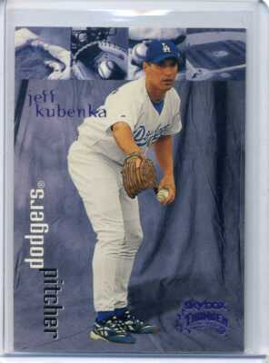 JEFF KUBENKA 1999 Skybox Thunder RANT PARALLEL #136 - DODGERS