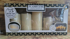 New in Open Box - Flameless LED Candle - Set of 5