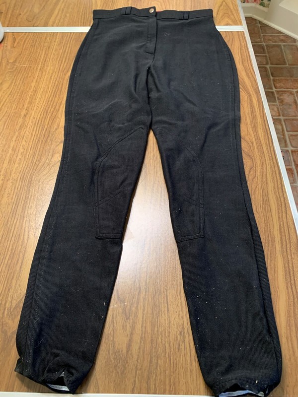 Generic Riding Pants with knee patch - Black - size 30