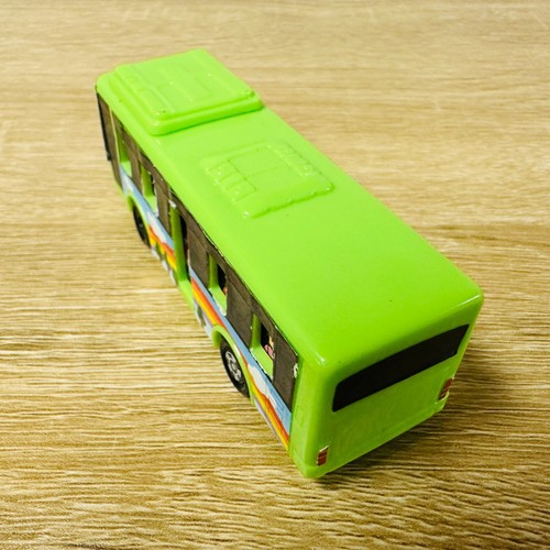 Tomica Green Bus Mitsubishi Fuso Aerostar Eco Hybrid McDonalds Happy Meal 2014 - Picture 5 of 15