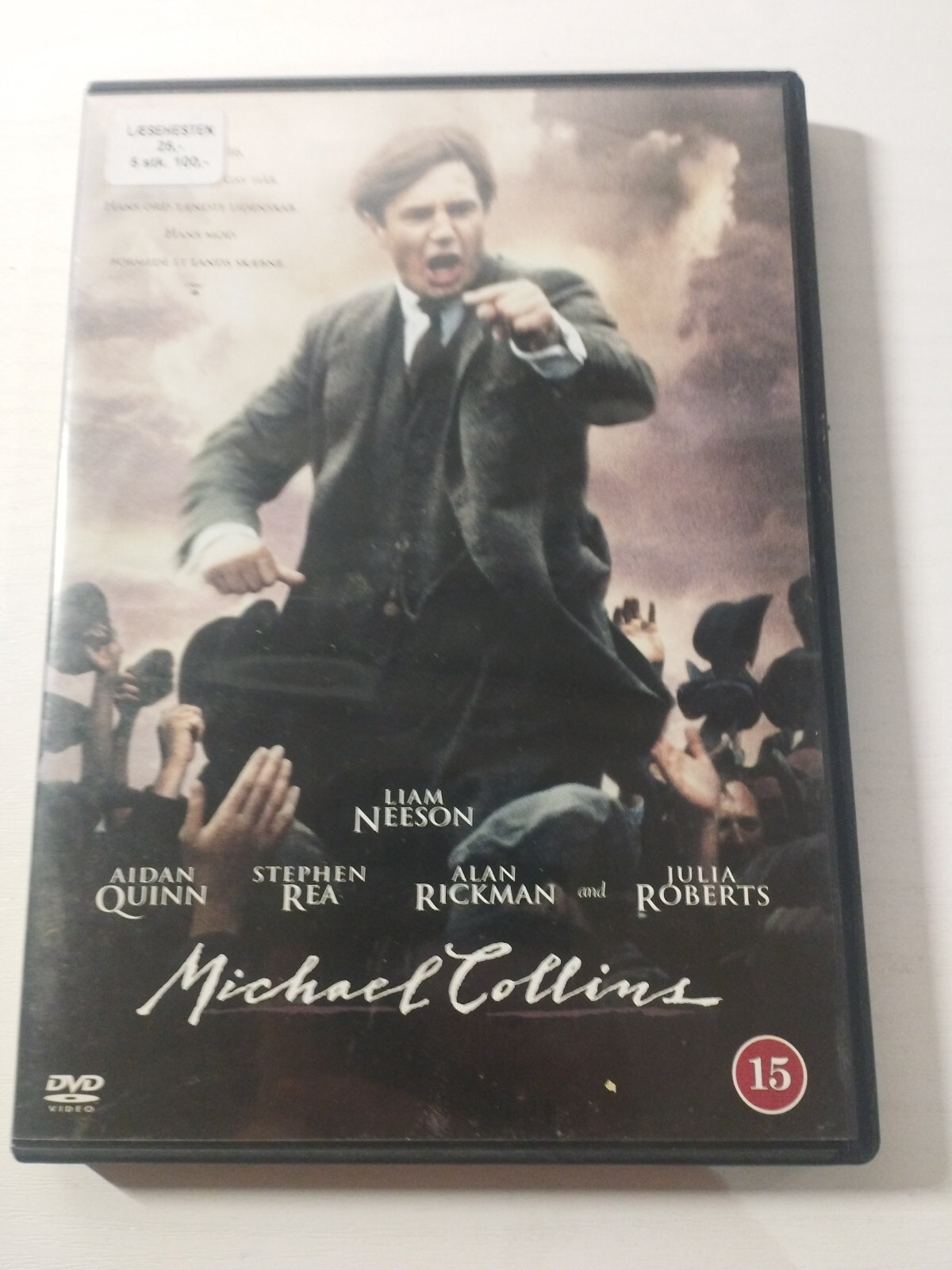 MICHAEL Collins Liam Neeson Julia Roberts Quinn - DVD Spanish English Region 2