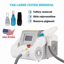 Q Switched ND Yag Laser Tattoo Removal Machine Eyebrow Pigment Remove Freckle