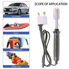 Big Flat Tip Electric Soldering Iron Car Bumper Leather Ironing Repair Tools 50W