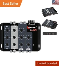 Taramps CRX4 Digital Amplifier: Powerful 4-Way Crossover for Low & High Sounds