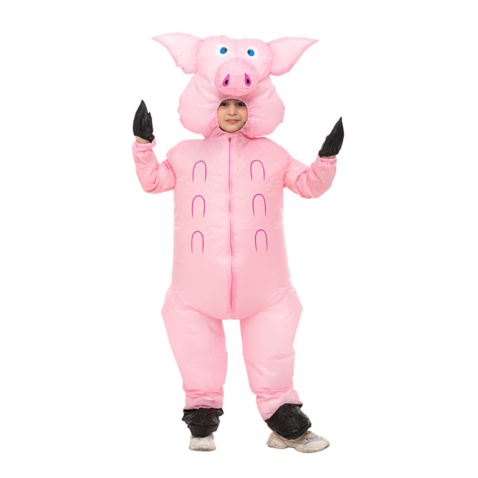 Inflatable Pig Costume Kid Blow Up Pig Halloween Costumes Pig Cosplay eBay