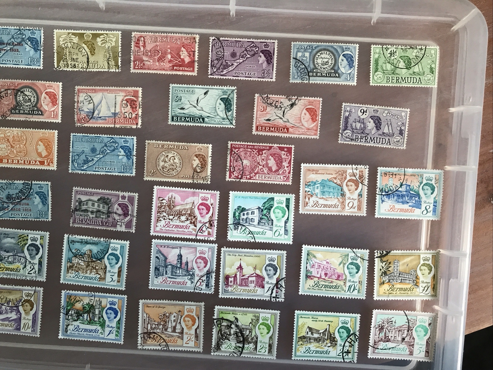 Bermuda Stamps Unchecked Collection (ww477) eBay