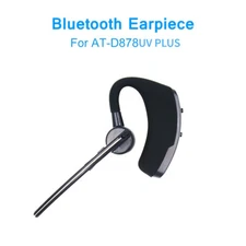 Wireless Bluetooth Earpiece For Anytone AT-D878UV PLUS Digital DMR Two Way Radio