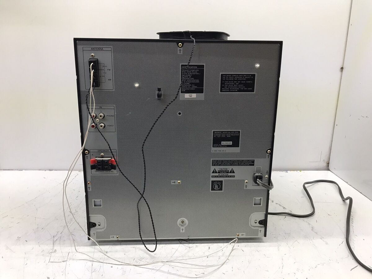 Sony LBT-D550 Hi-Fi Stereo System TESTED WORKING | eBay Sony LBT-D550 Hi-Fi Stereo System TESTED WORKING | eBay
