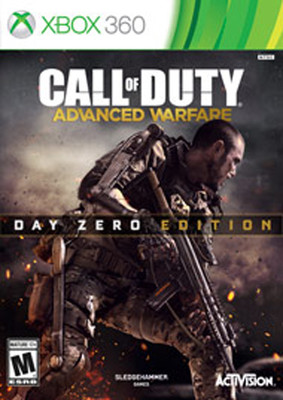 Call of Duty Advanced Warfare Day Zero Edition (Microsoft Xbox 360, 2014) 2 disc