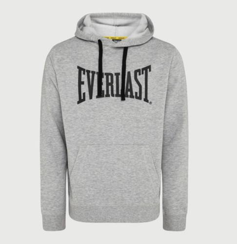 Everlast men's grey sports hoodie new 