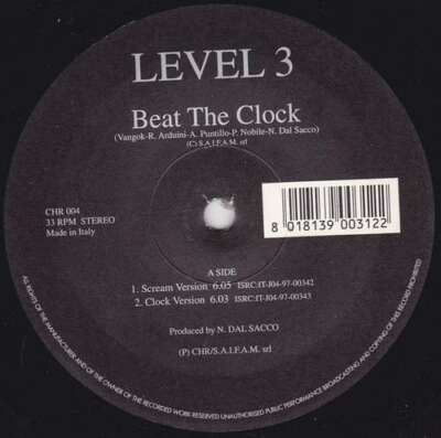 Level 3 - Beat The Clock 12'' Vinyl Schallplatte 103009