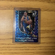 2014-15 Donruss Stephen Curry Swirlorama Production Line #6 Warriors Clean🔥