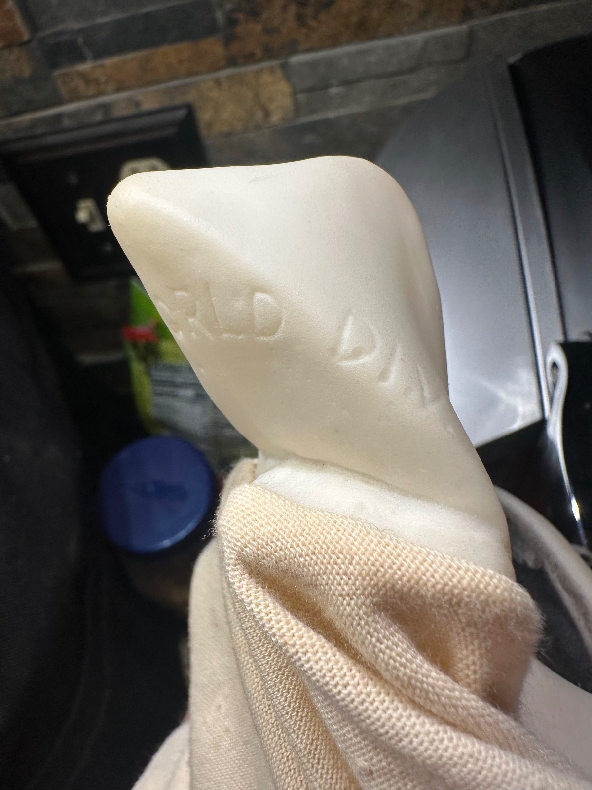 Rare 90’s Vintage Fun World Div Ghost Face Scream Mask - Glow In The Dark