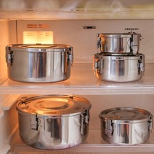 Perfectly Sized 304 Stainless Steel Containers for Easy Food Transporting