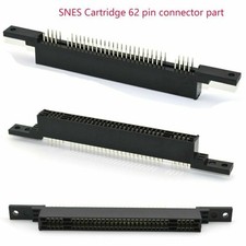 Replacement SNES Cartridge 62 Pin Connector Part Slot Cartridge Quickly