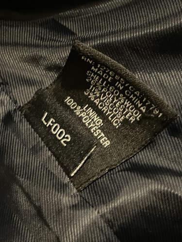 Superdry Commodity Peacoat Double Breasted Navy XLarge BLUE - Picture 11 of 11