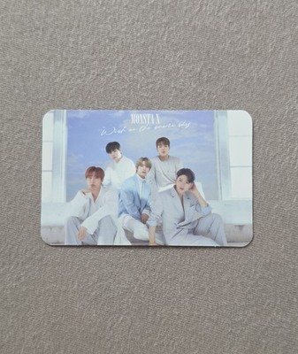 Monsta X wish on the same sky japan album group photocard kpop pc