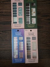 Dashing Diva Nail Strips Wraps Holiday Christ...