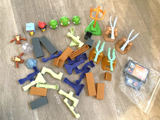 ANGRY BIRDS Launch Playset Replacement Knock Wood Building Pigs Toy Fling Set