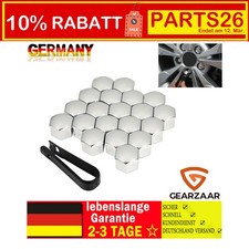 20x 17mm Radschrauben Radmuttern Bolzen Kappen Abdeckung Abdeckungen