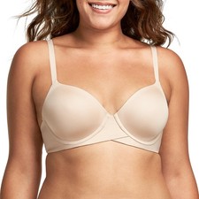 Maidenform One Fab Fit Underwire, Push-Up T-Shirt, Modern Demi, Lightly Padded