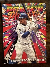 2025 Topps Series 1 Celebration Francisco Lindor Power Players #PP-11