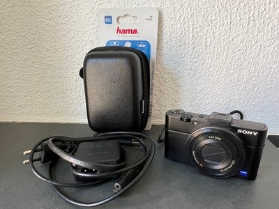 Sony DSC-RX100 II M2 20.1MP Full-HD Digitalkamera WiFi Premium Reisekamera +Etui