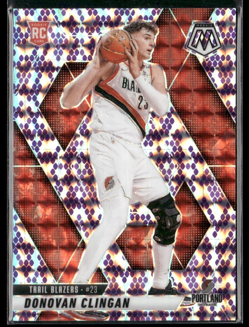 2024 Mosaic Purple Snakeskin /24 Donovan Clingan #246