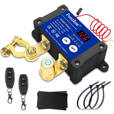 250A Smart Remote Battery Disconnect Switch 12V 24V - Quick Kill Switch for Car