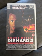 Die Hard 2 Vhs Ex Rental Big Box Die Harder PAL UK Video Bruce Willis