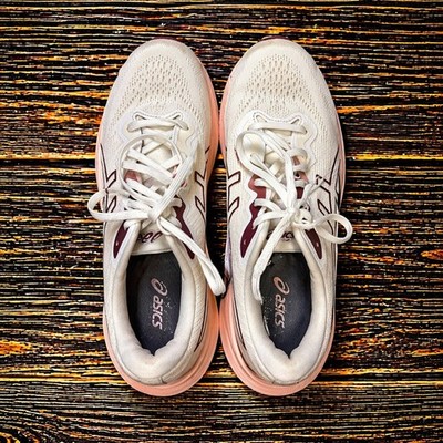 ASICS Gel Pulse 15 Running Shoes Womens 9 White Athletic Comfort Mesh Sneaker