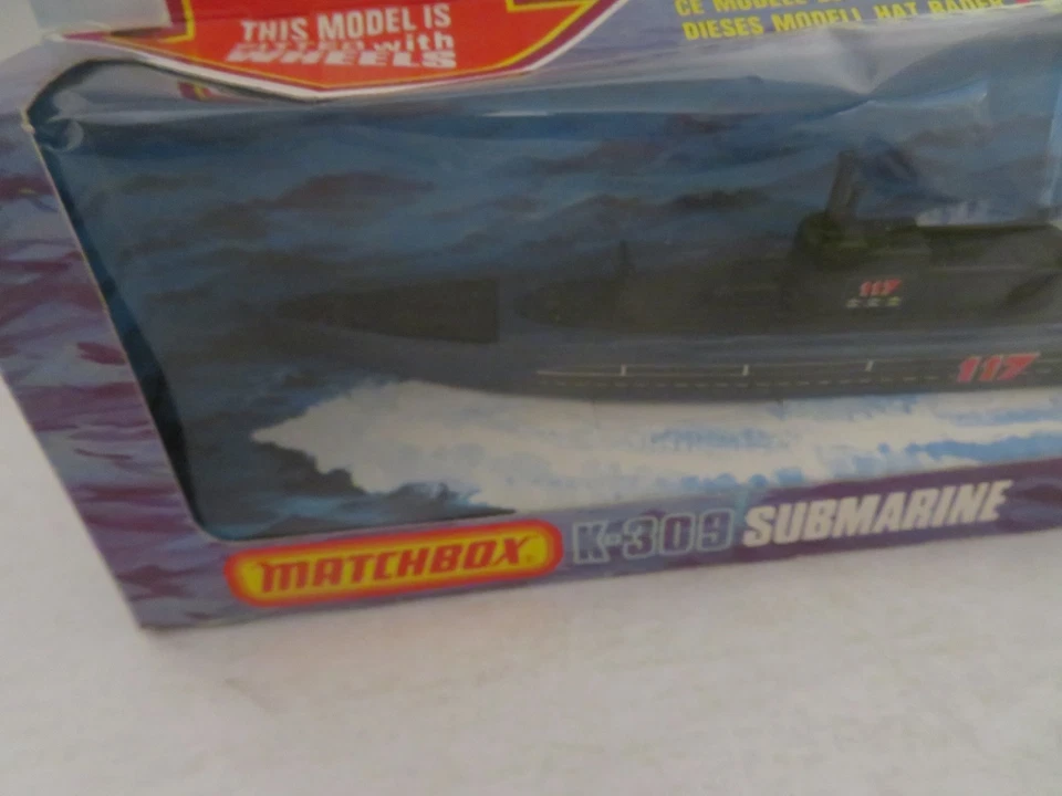 Matchbox Superfast Sea Kings K-309 Submarine 1977 MIB - Image 2 of 4
