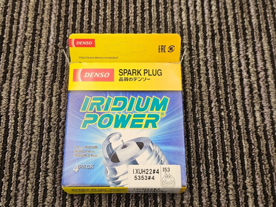 (CANTIDAD 4) Bujía de alimentación de iridio Denso 5353 IXUH22 para Kia Soul 2010-2011 Foto 2 de 4