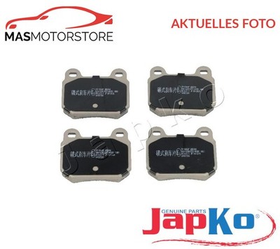 SATZ BREMSBELÄGE BREMSKLÖTZE VORNE JAPKO 51506 V FÜR TESLA ROADSTER ELECTRIC