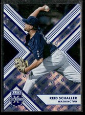 2018 Panini Elite Extra Edition #110 Reid Schaller Aspirations Blue #/75