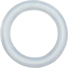 HFS(R) 1.5" 38Mm Silicone Gasket Fits 50.5Mm Od Sanitary Tri Clamp Type Ferrule