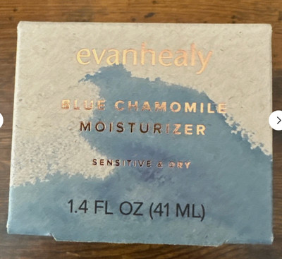 Evanhealy Blue Chamomile Moisturizer /Sensitive & Dry Skin 1.4Fl Oz 41 ml/ 