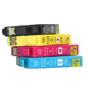 4PCS Printer Ink Cartridge Color Large Capacity Ink Cartridge For XP 33☚