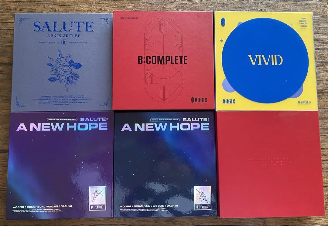 AB6IX CD セット Near Mint] AB6IX Album CD Bundle 6-Piece Set From Japan | eBay