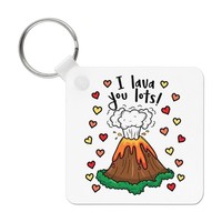 I Lava You Viele SchlüSselanhäNger - Lustig Valentinstag Liebe Freundin Liebe